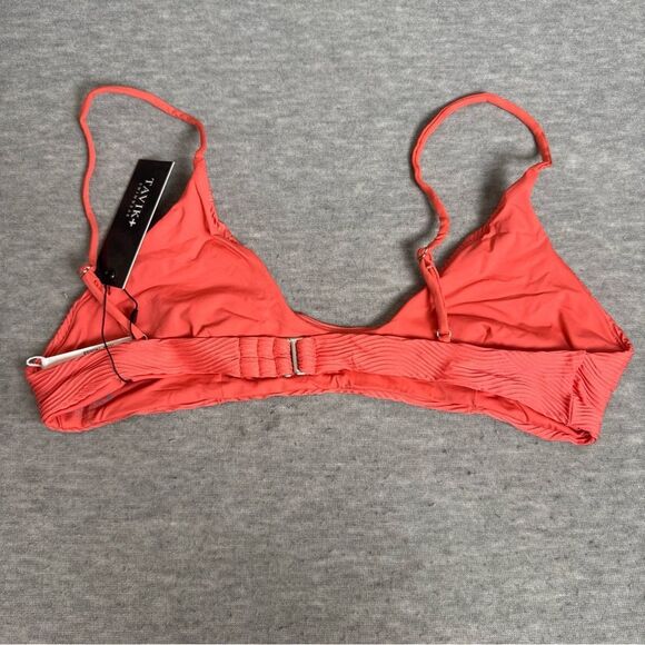 Tavik Jett Triangle Bikini Set Women's Large Camellia Nylon Stretch Swimwear - Picture 5 of 5